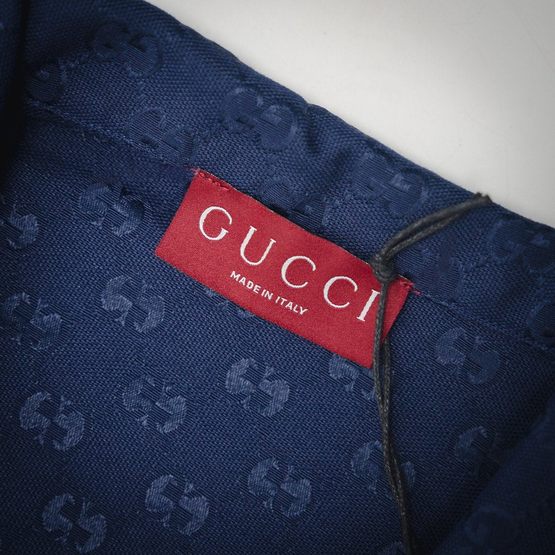 G 25ss Hidden Jacquard Lapel Cardigan Jacket