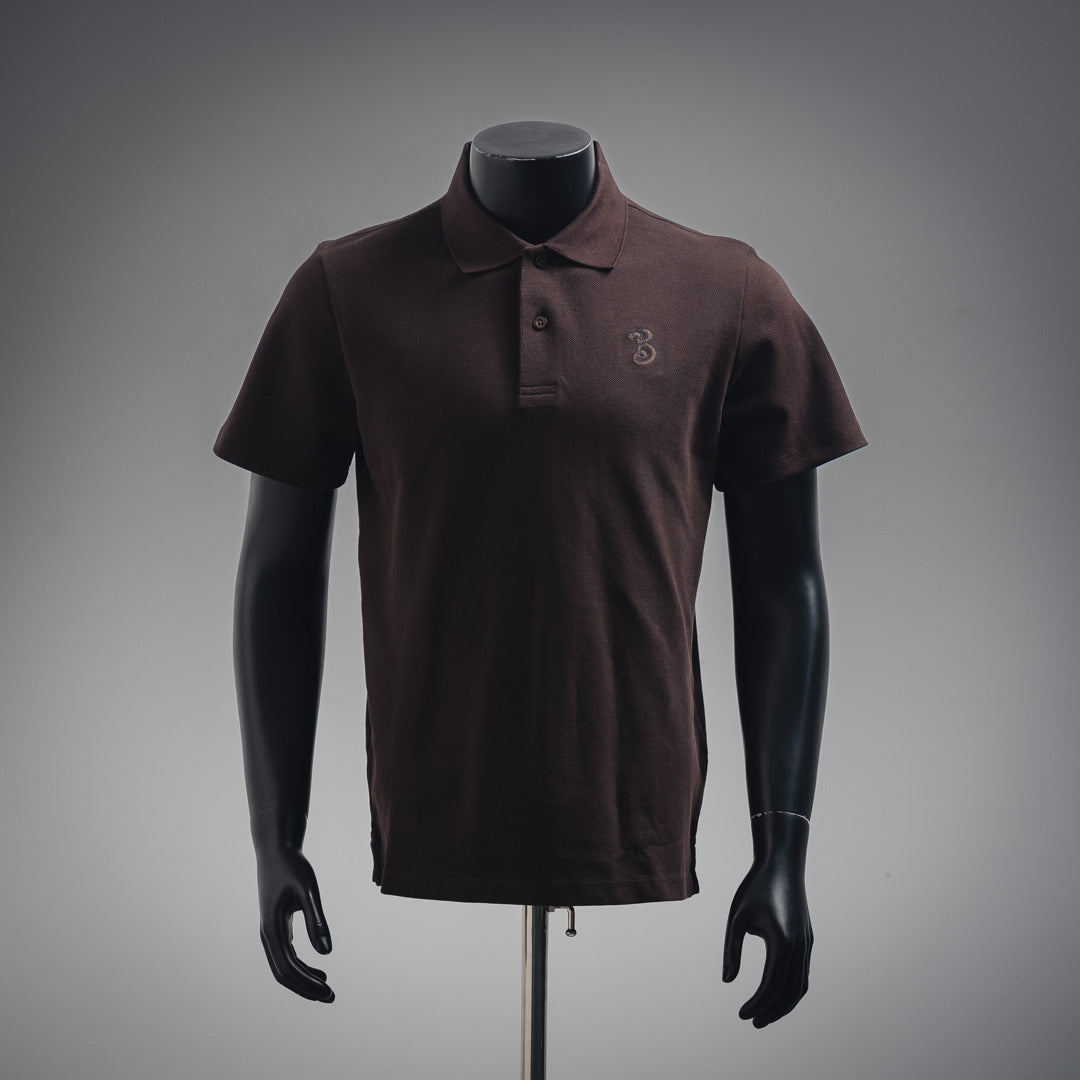 Bu 25SS Snake Letter B Short Sleeve Polo Shirt