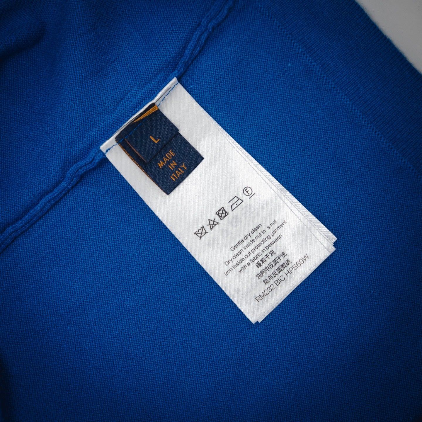1V 2025SS New Jacquard Wool Short Sleeves