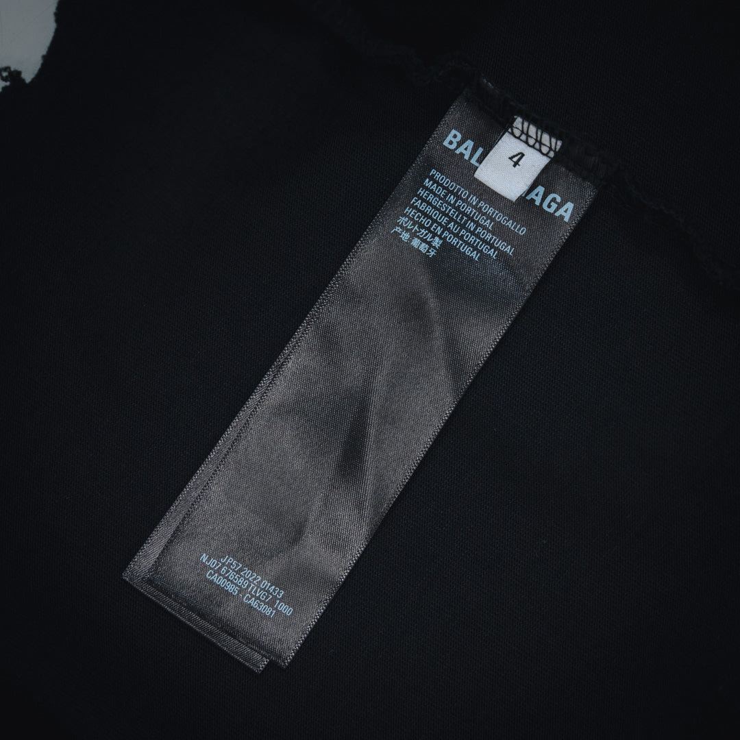 B 2025ss new graffiti T-shirt