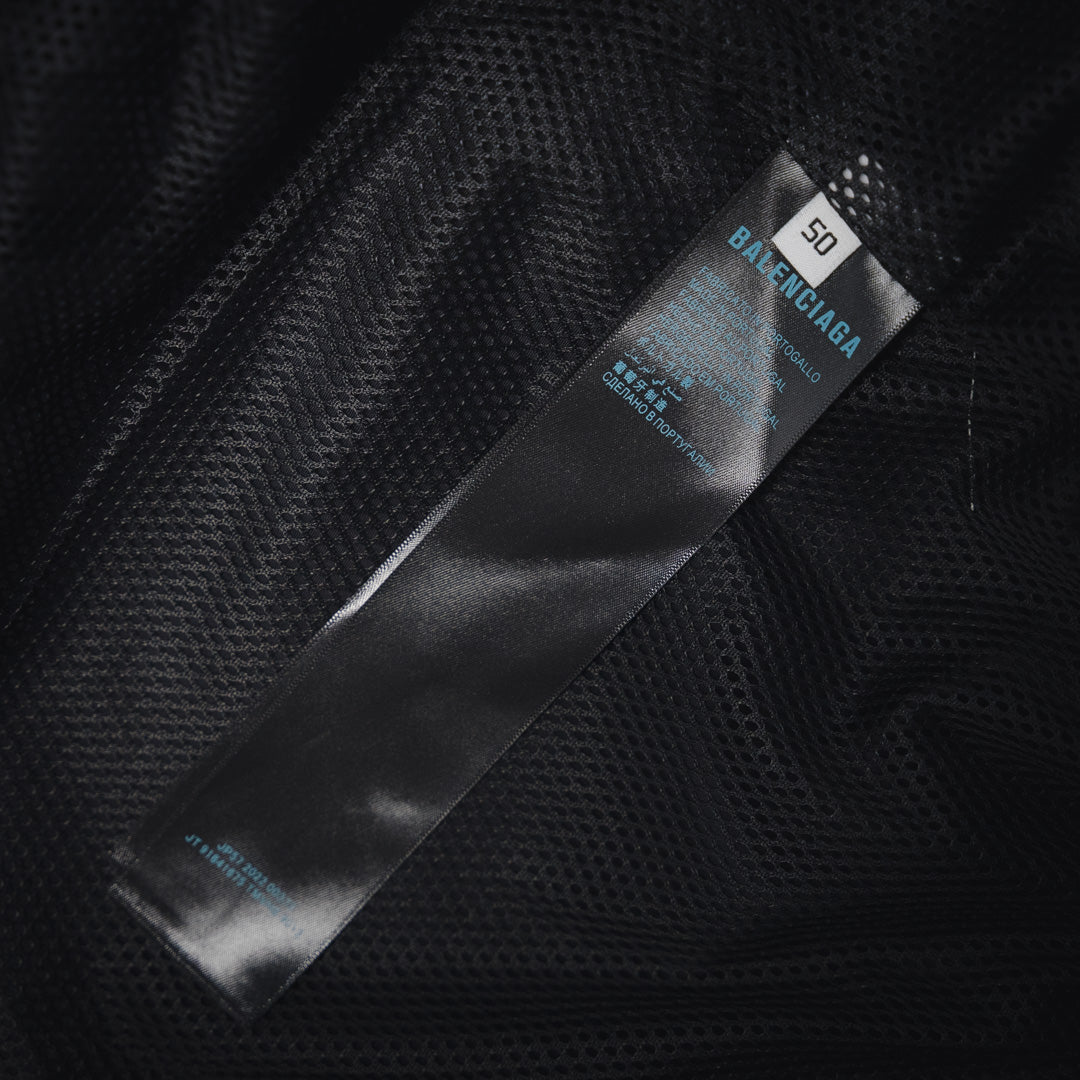 B Embroidered logo sports suit jacket