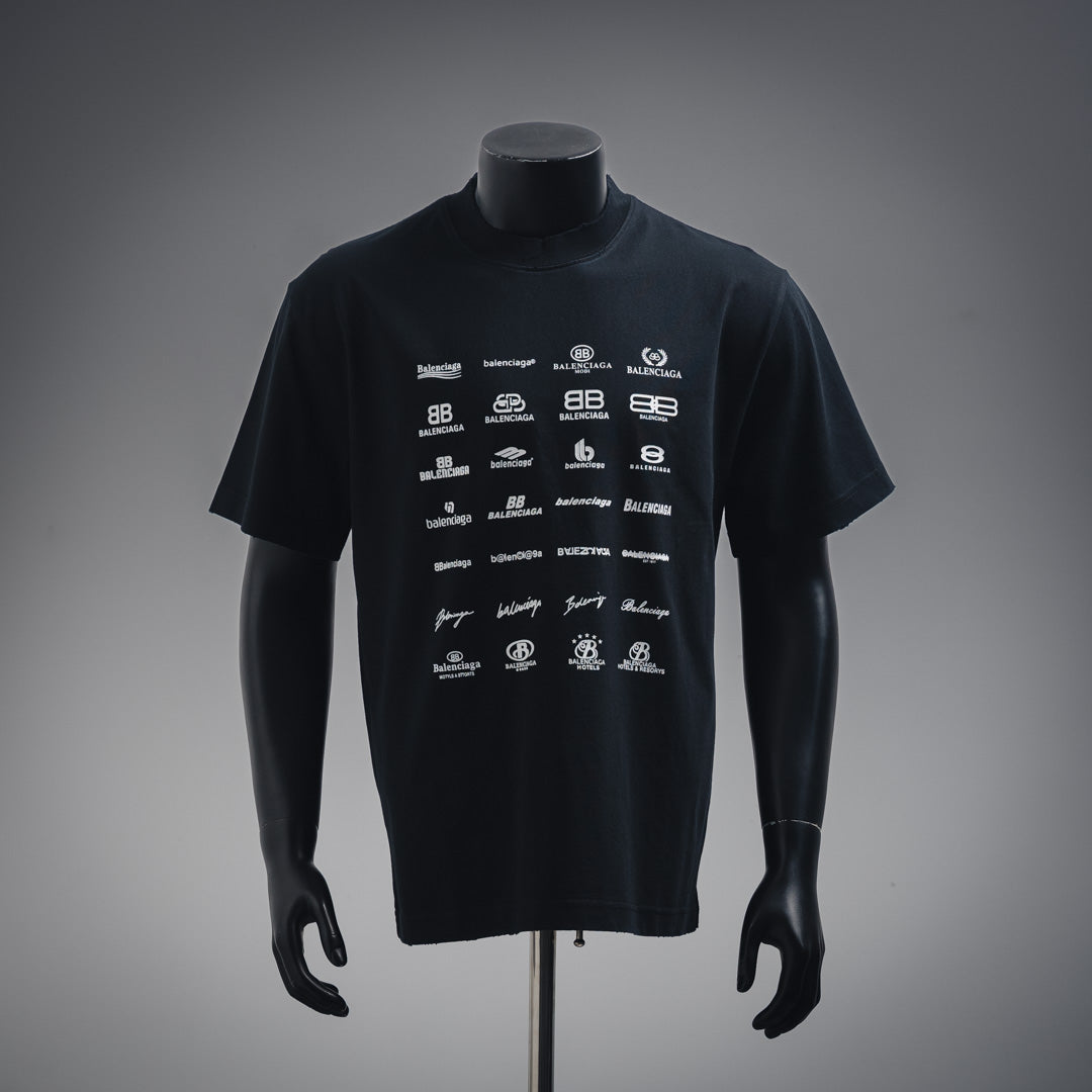B classic logo-printed T-shirt