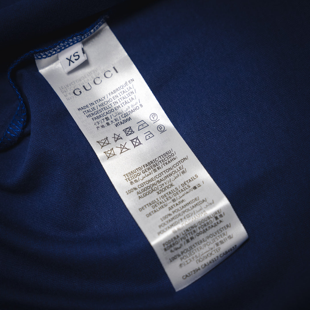 G 1921 embroidered logo contrasting short sleeves