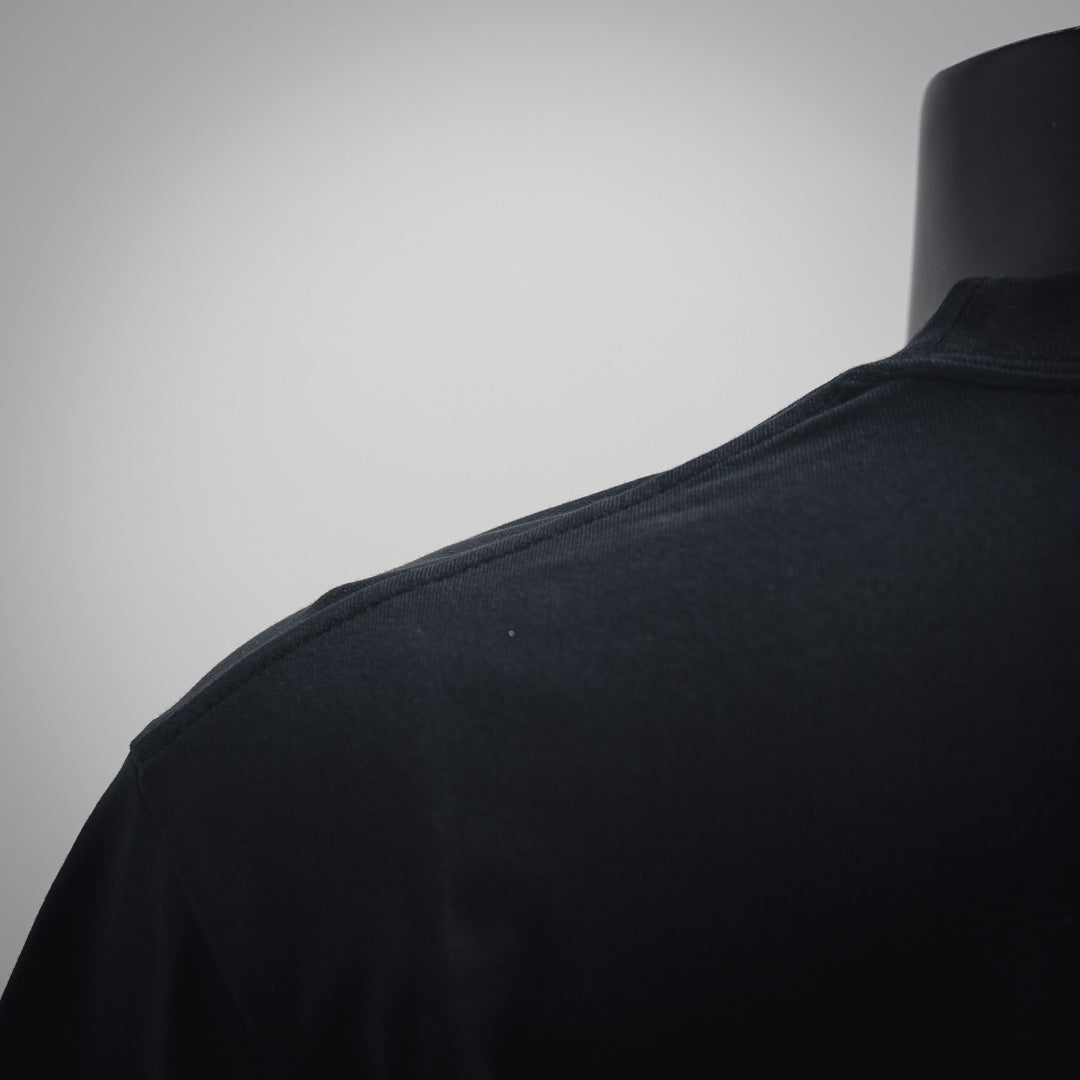 Le klassisches Logo besticktes Kurzarm-Shirt