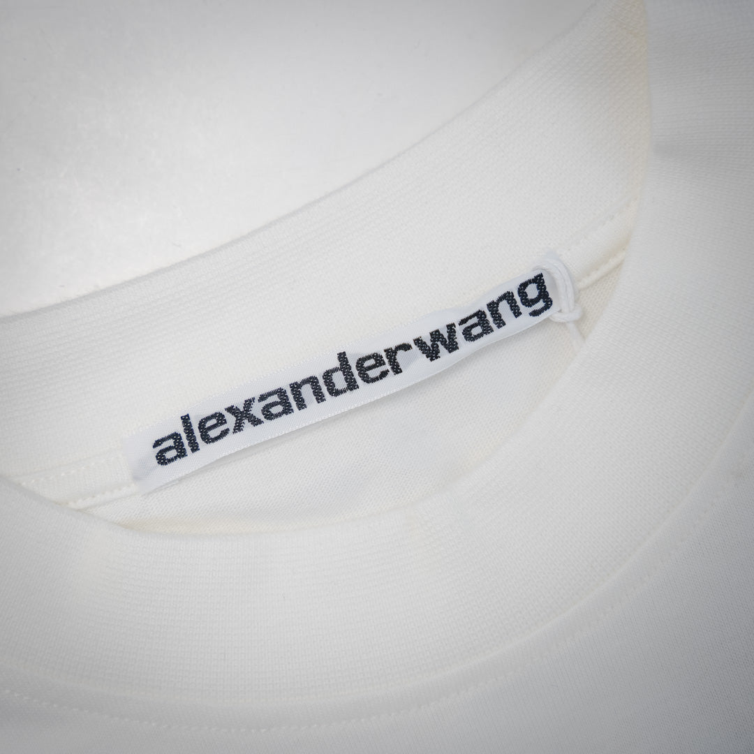 Al 2025SS Destruction Letter Print T-shirt