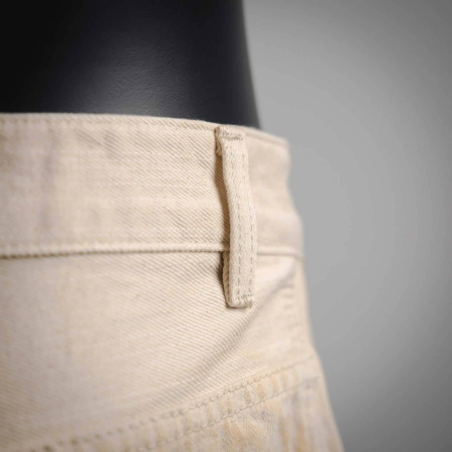 B 24SS Summer Ink-splashed Jeans
