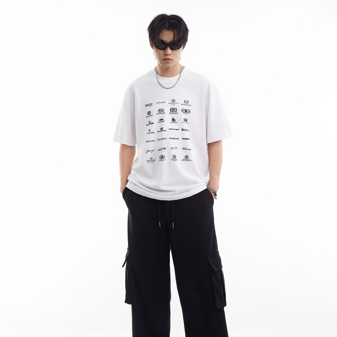 B classic logo-printed T-shirt