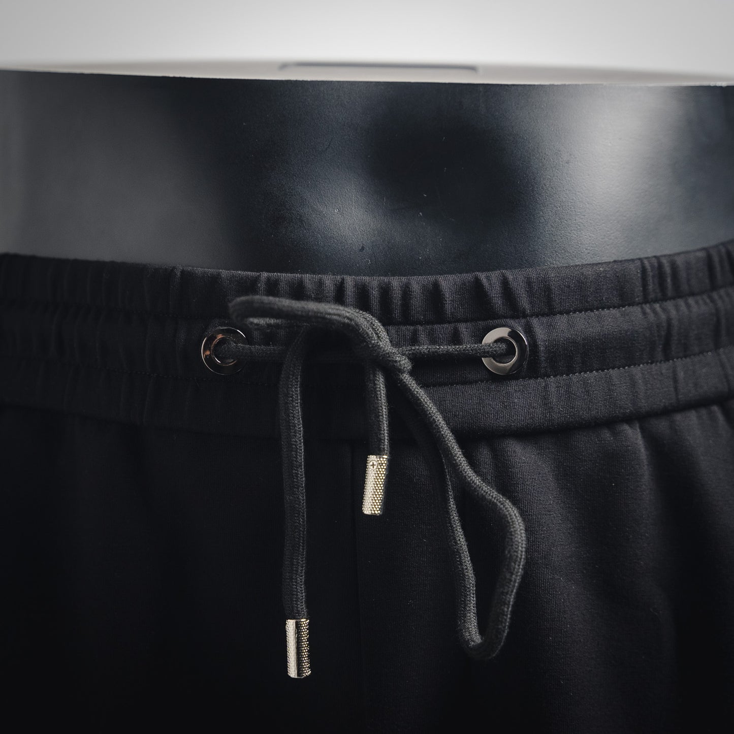B Embroidered Ribbon Pants