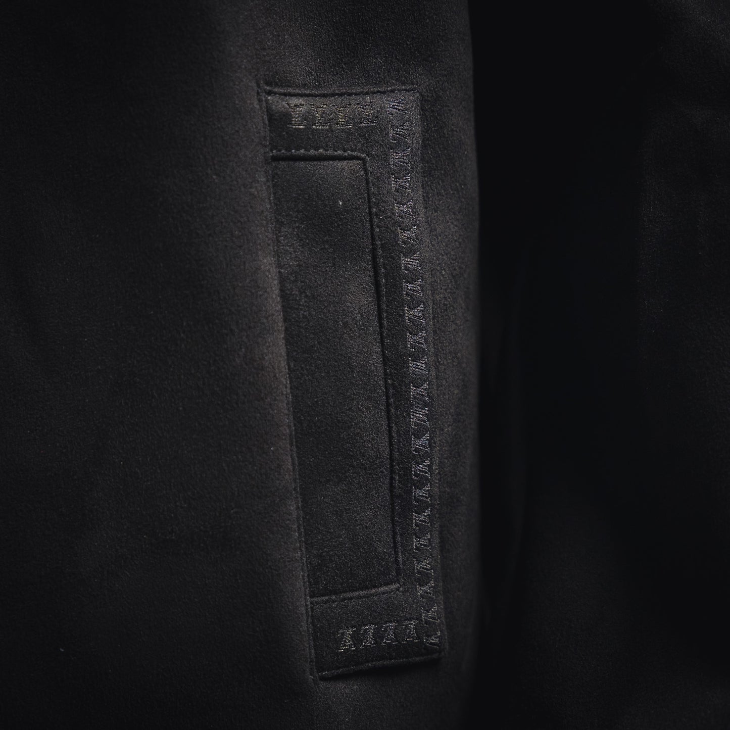 1V 24FW new suede lapel jacket