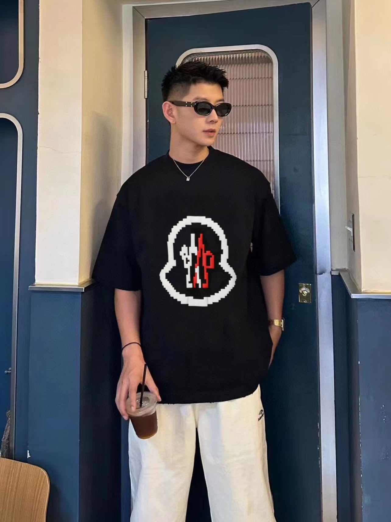 Mo 2025ss neues bedrucktes T-Shirt