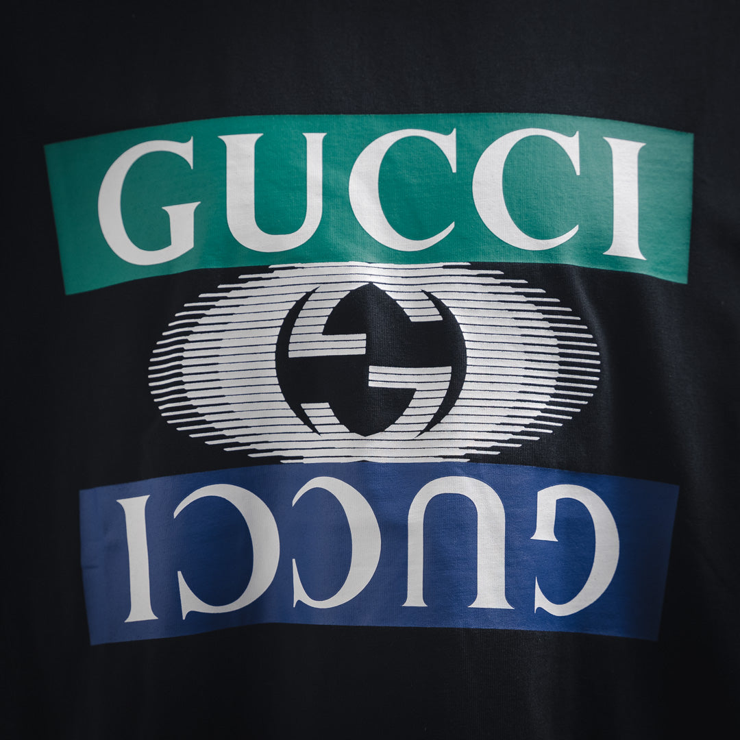 G Classic style double logo printed T-shirt