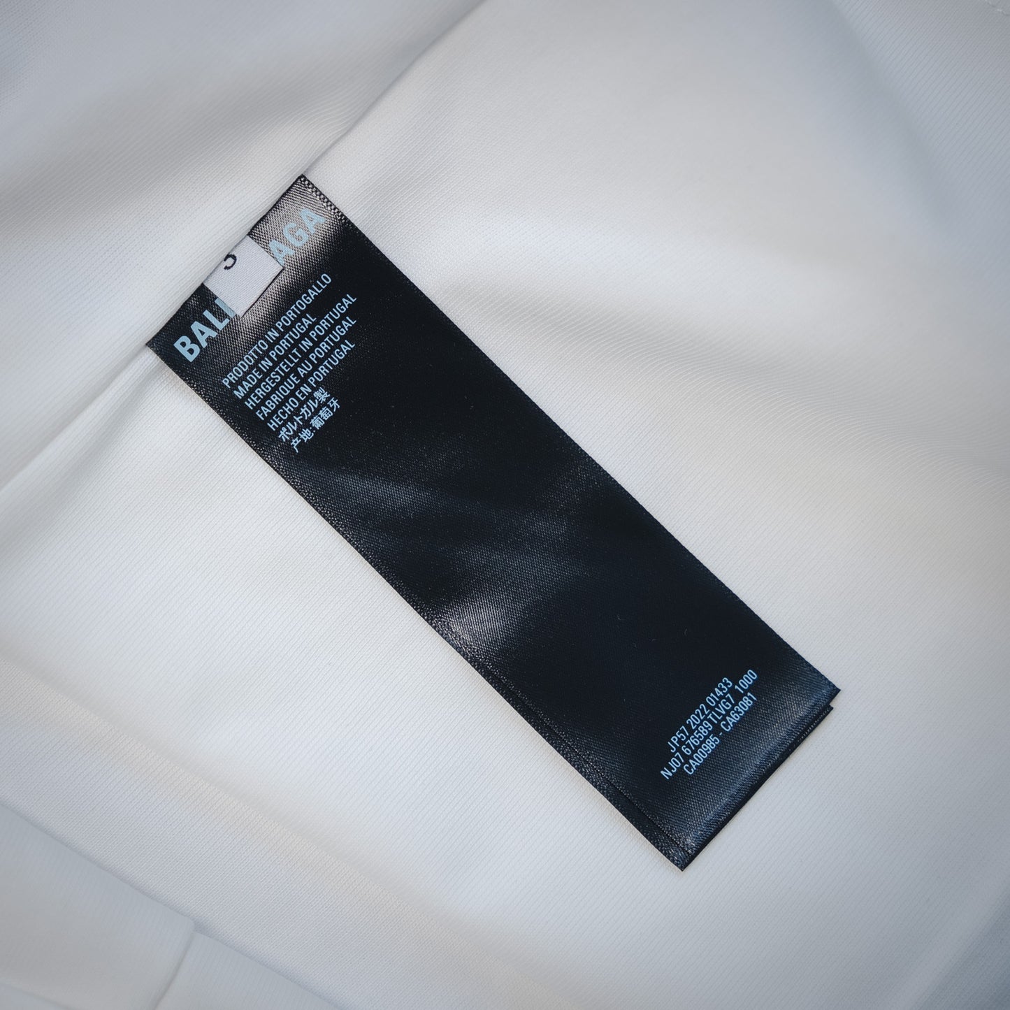 B &Adi co-branded embroidered T-shirt