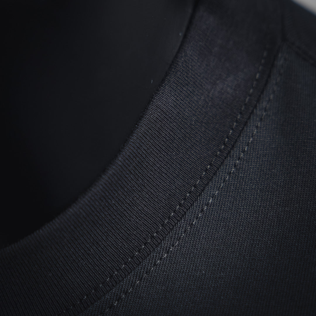 Le klassisches Logo besticktes Kurzarm-Shirt