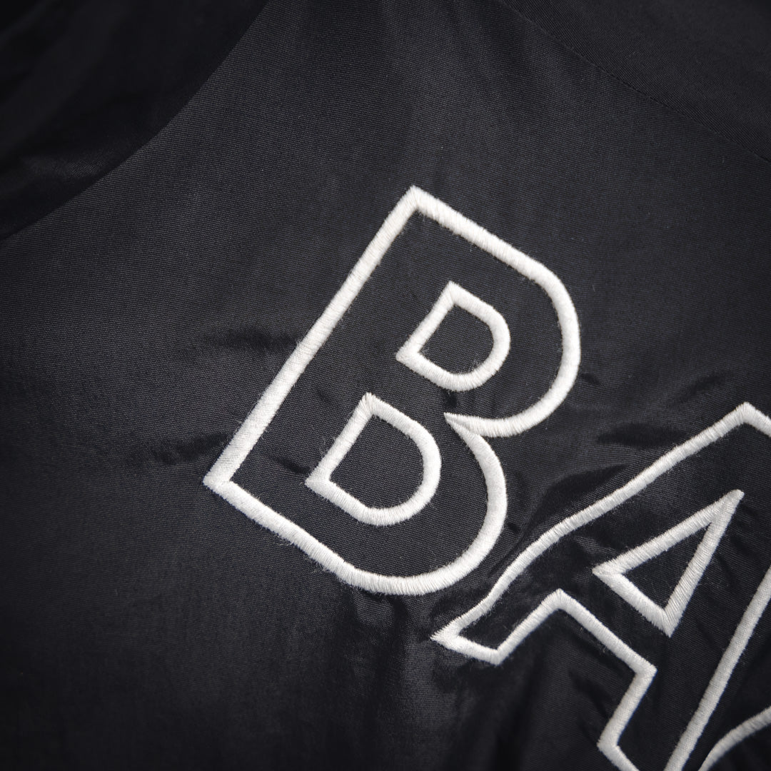 B Embroidered logo sports suit jacket
