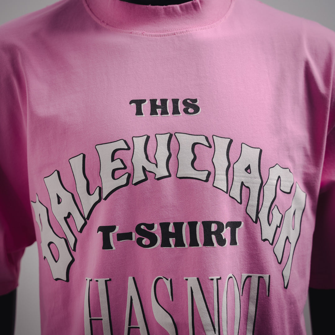 B Printed letter t-shirt