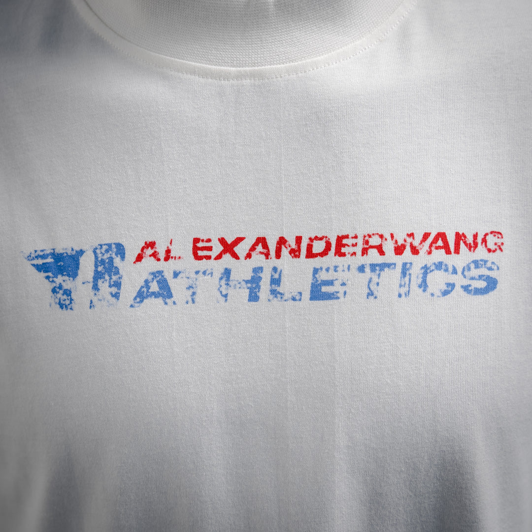 Al 2025SS Destruction Letter Print T-shirt