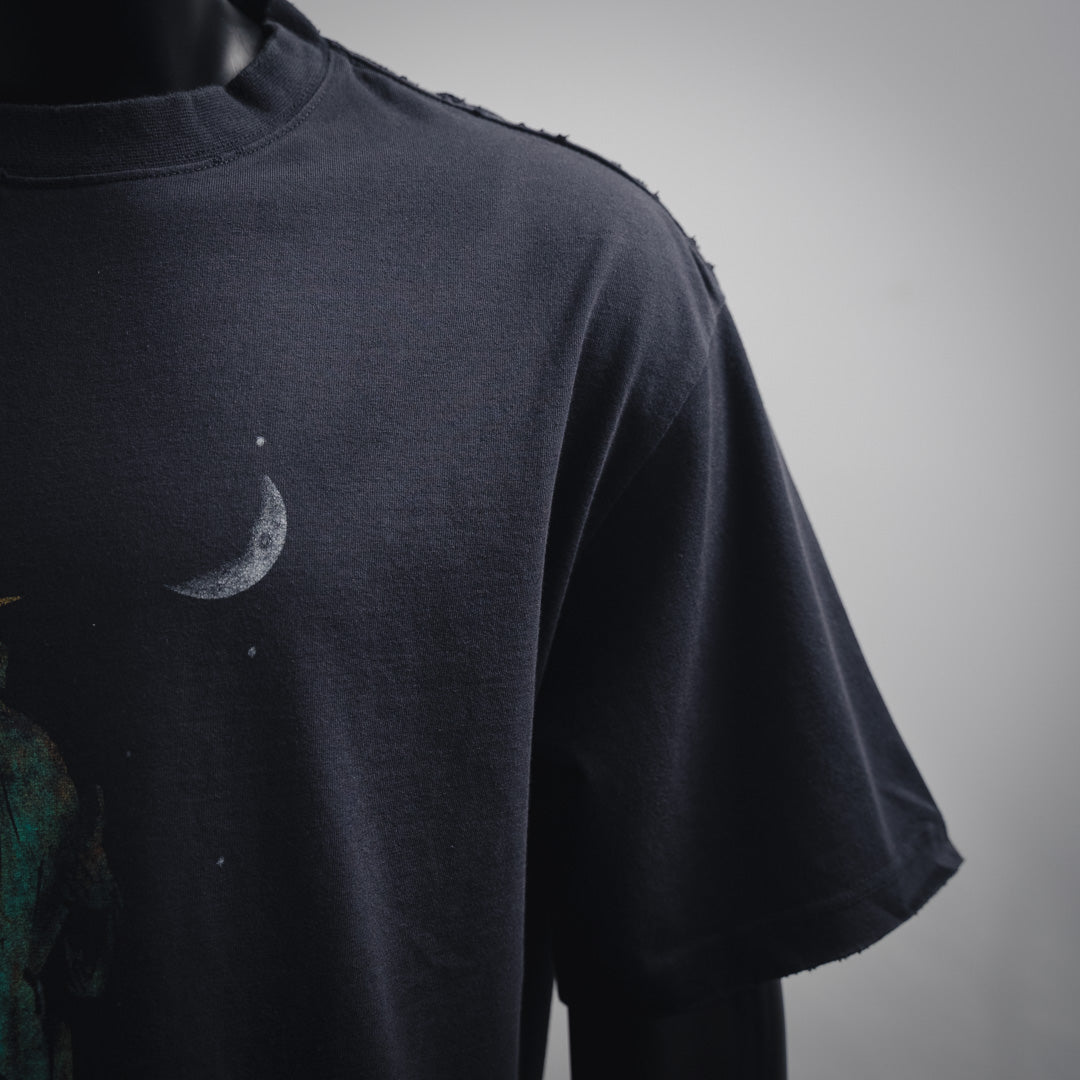 B Statue of Liberty Print T-shirt