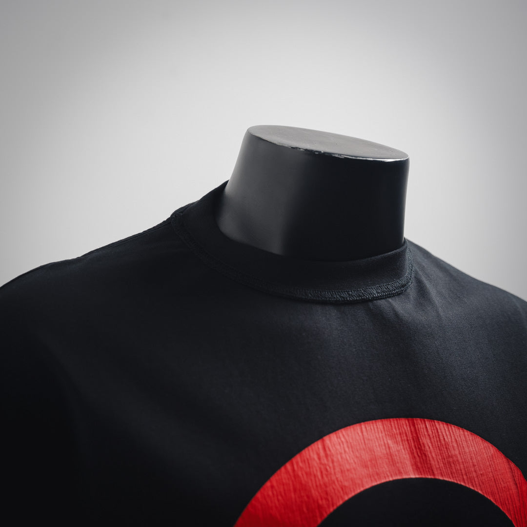 B No Passing Printed Reverse Wear T-shirt