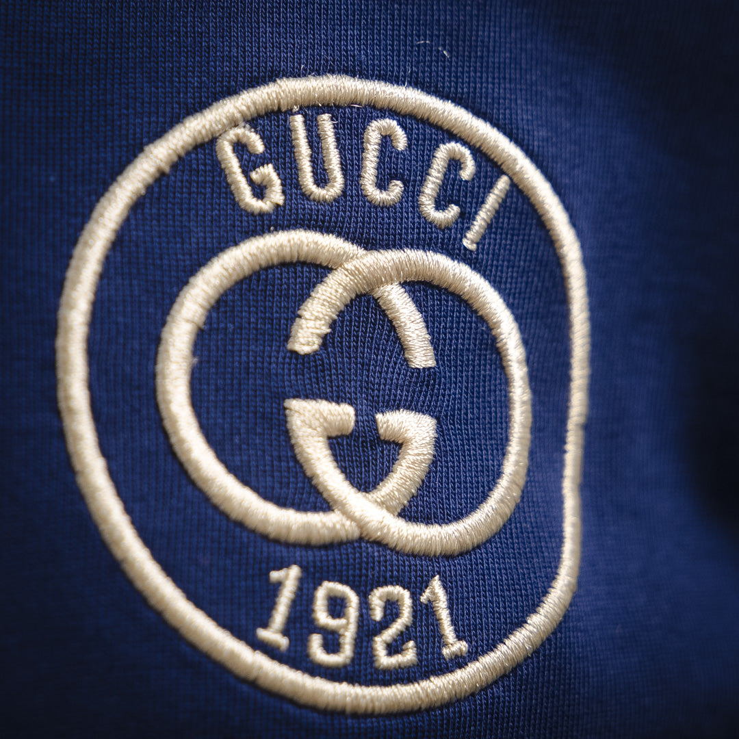 G 1921 embroidered logo contrasting short sleeves