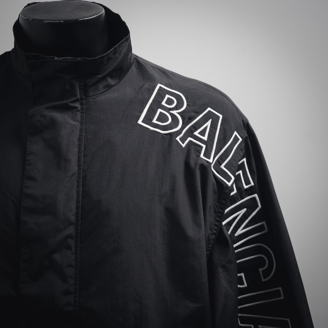 B Embroidered logo sports suit jacket