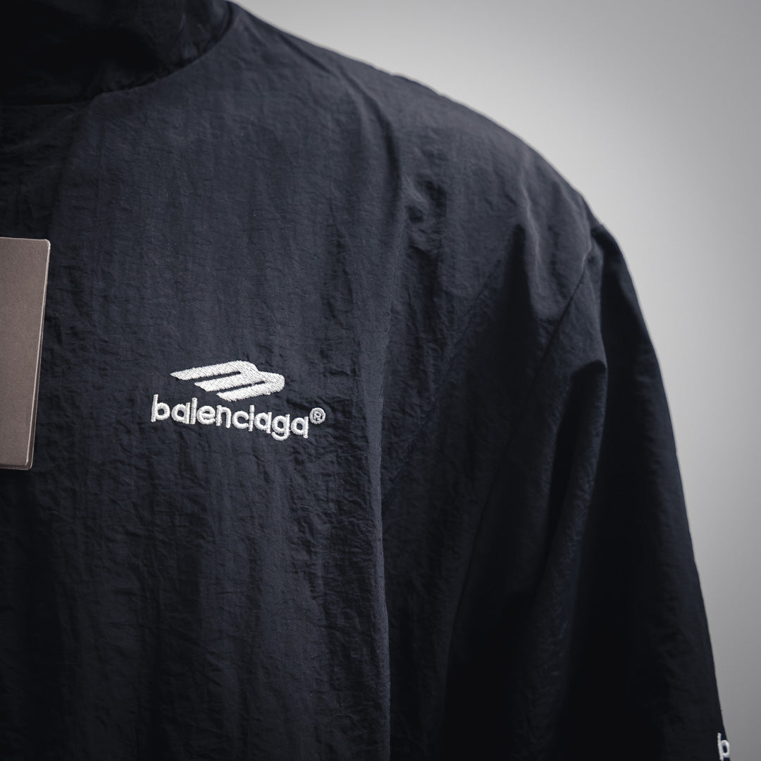 B Logo embroidered jacket
