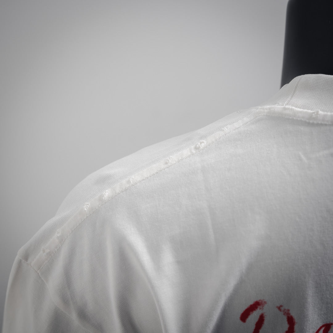 B 2025ss new love graffiti T-shirt
