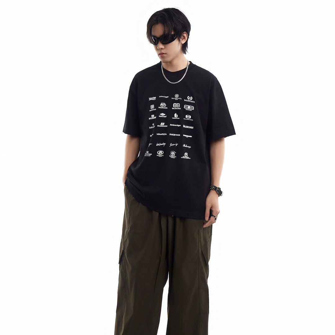 B classic logo-printed T-shirt