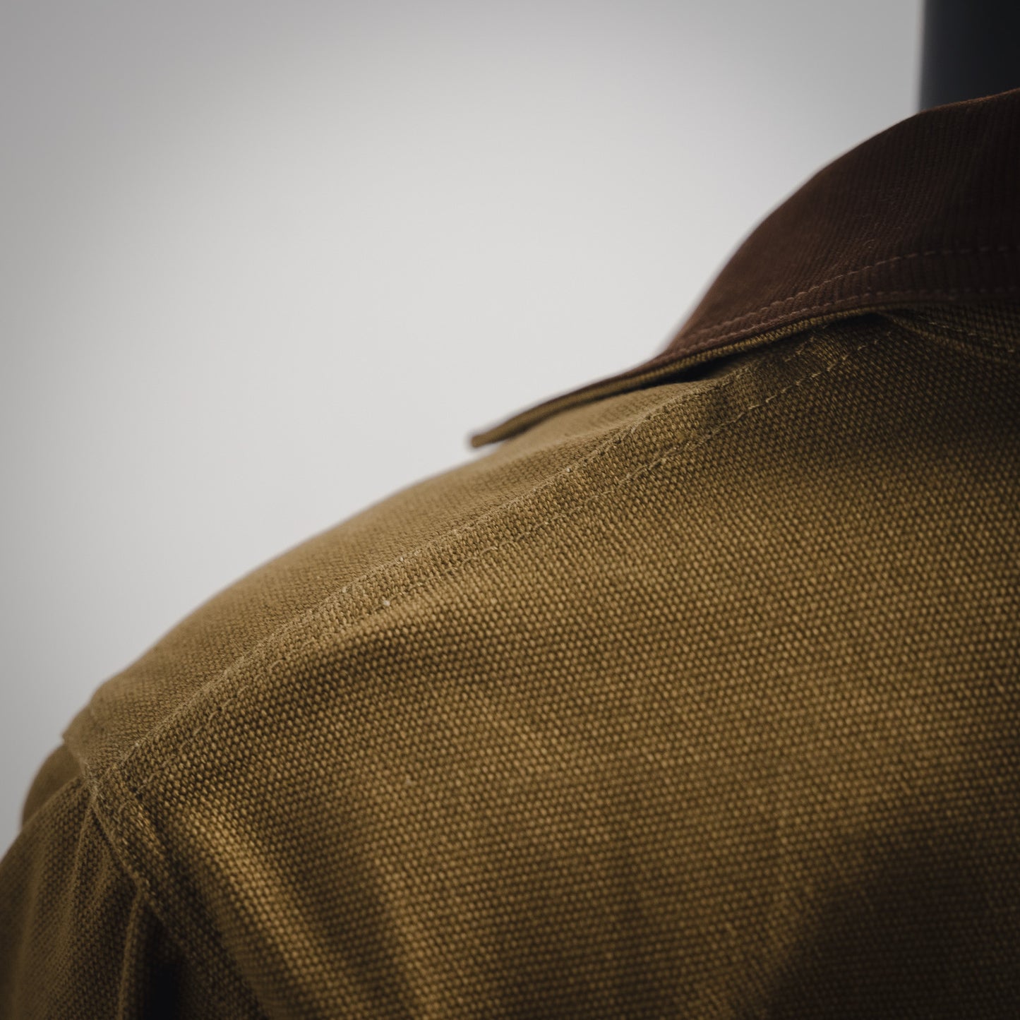 L 24FW Anzug-Stil Leinwandjacke