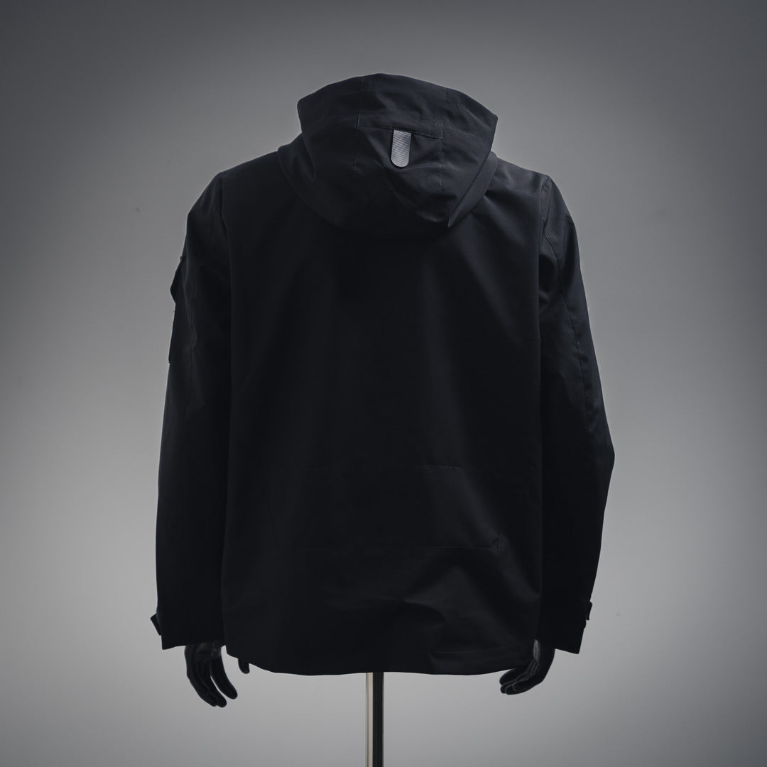 Mo 2025SS Small logo pocket hooded jacket