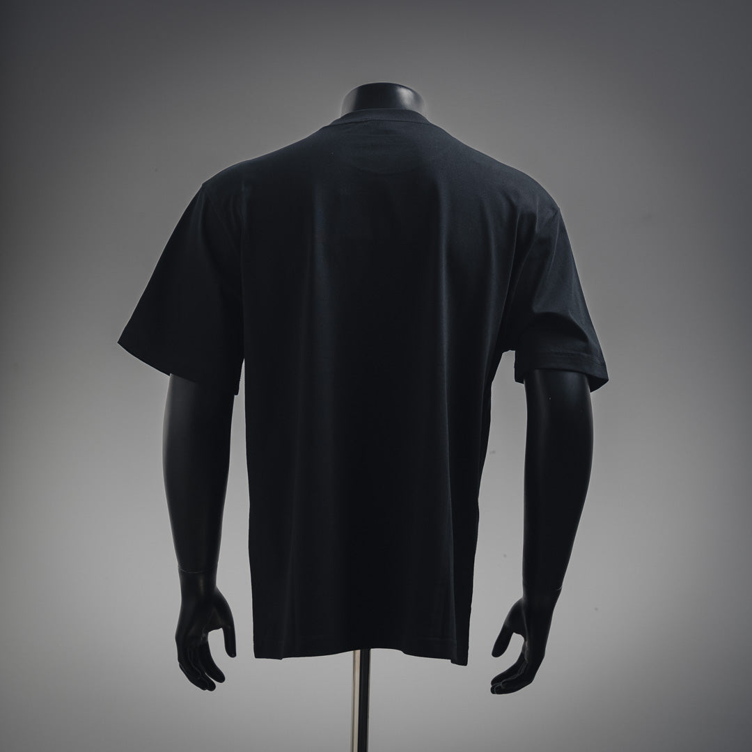 Le klassisches Logo besticktes Kurzarm-Shirt