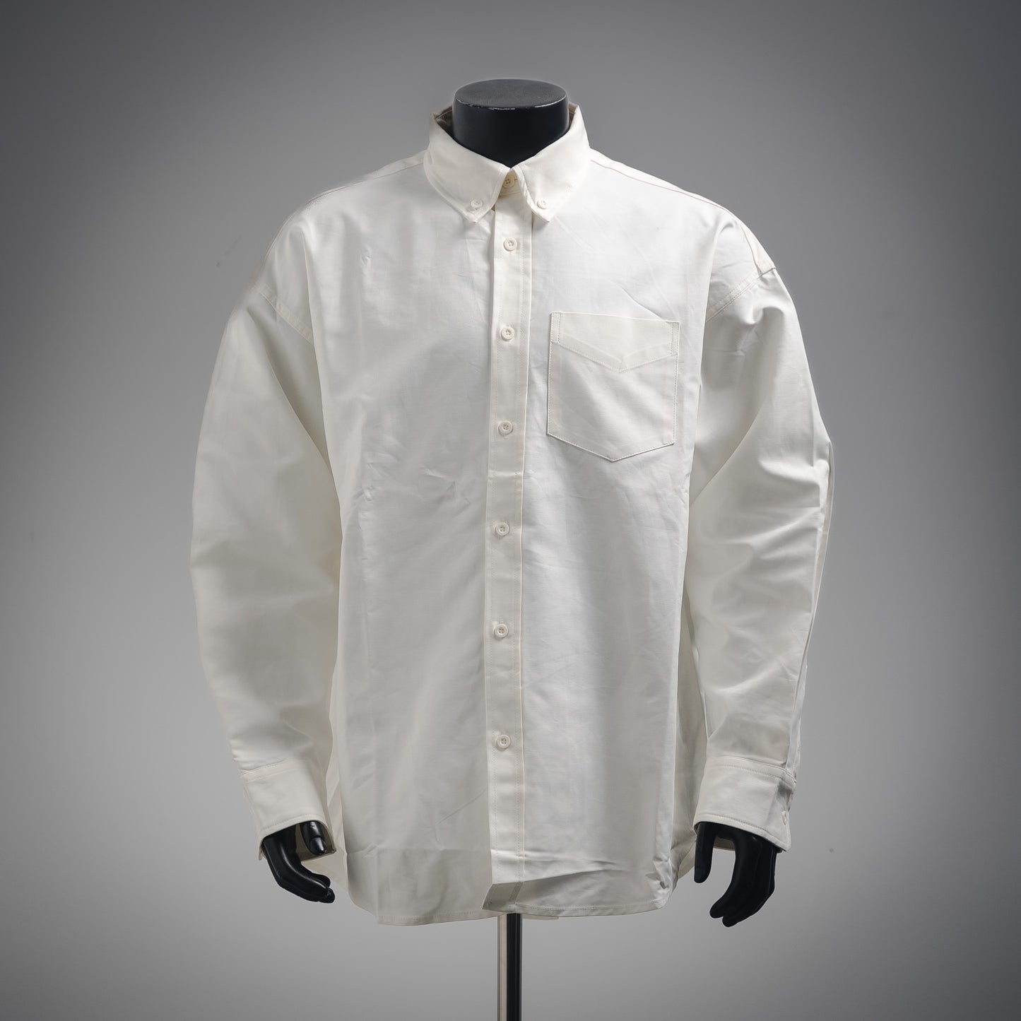 B Letter printed long-sleeved shirt