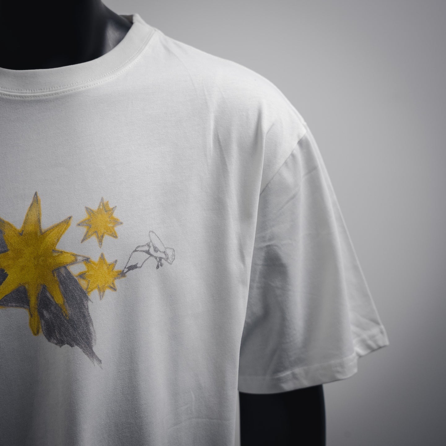 Gy 2025ss Star pattern T-shirt