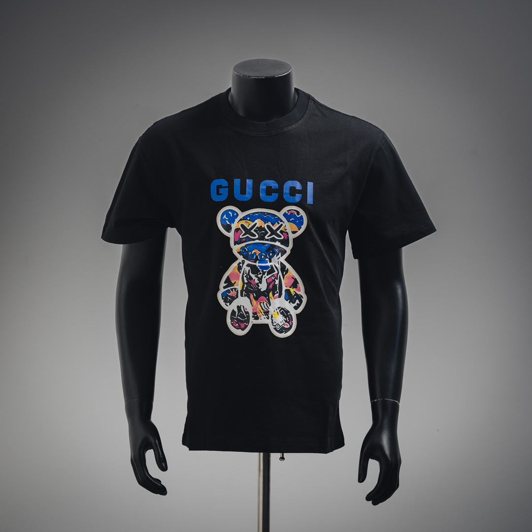 G 24ss graffiti bear print T-shirt