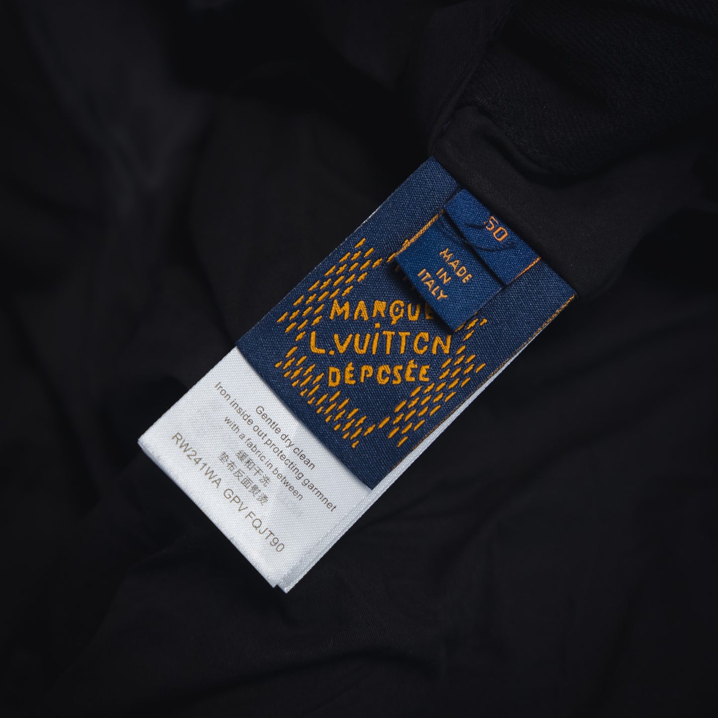 1V Checkerboard workwear waist jacket