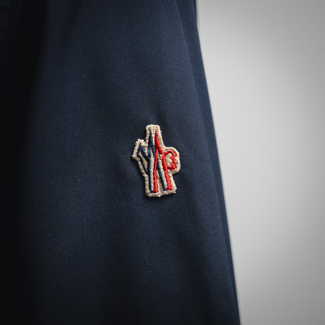 Mo 2025SS Embroidered logo hooded jacket