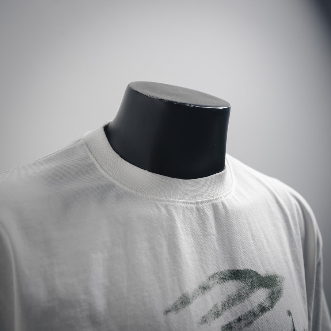 B 2025ss new graffiti T-shirt