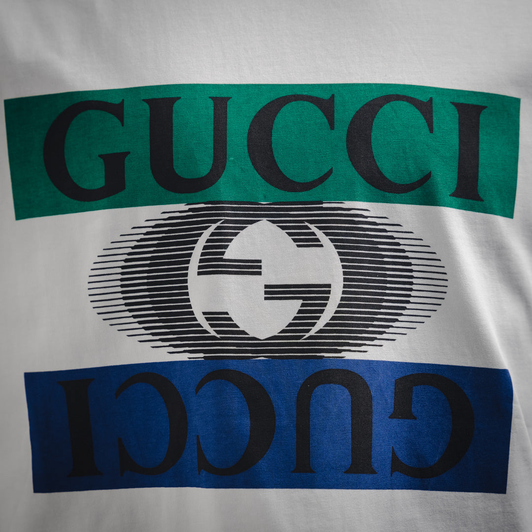 G Classic style double logo printed T-shirt
