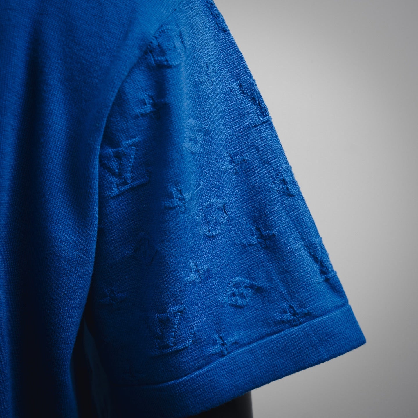 1V 2025SS New Jacquard Wool Short Sleeves