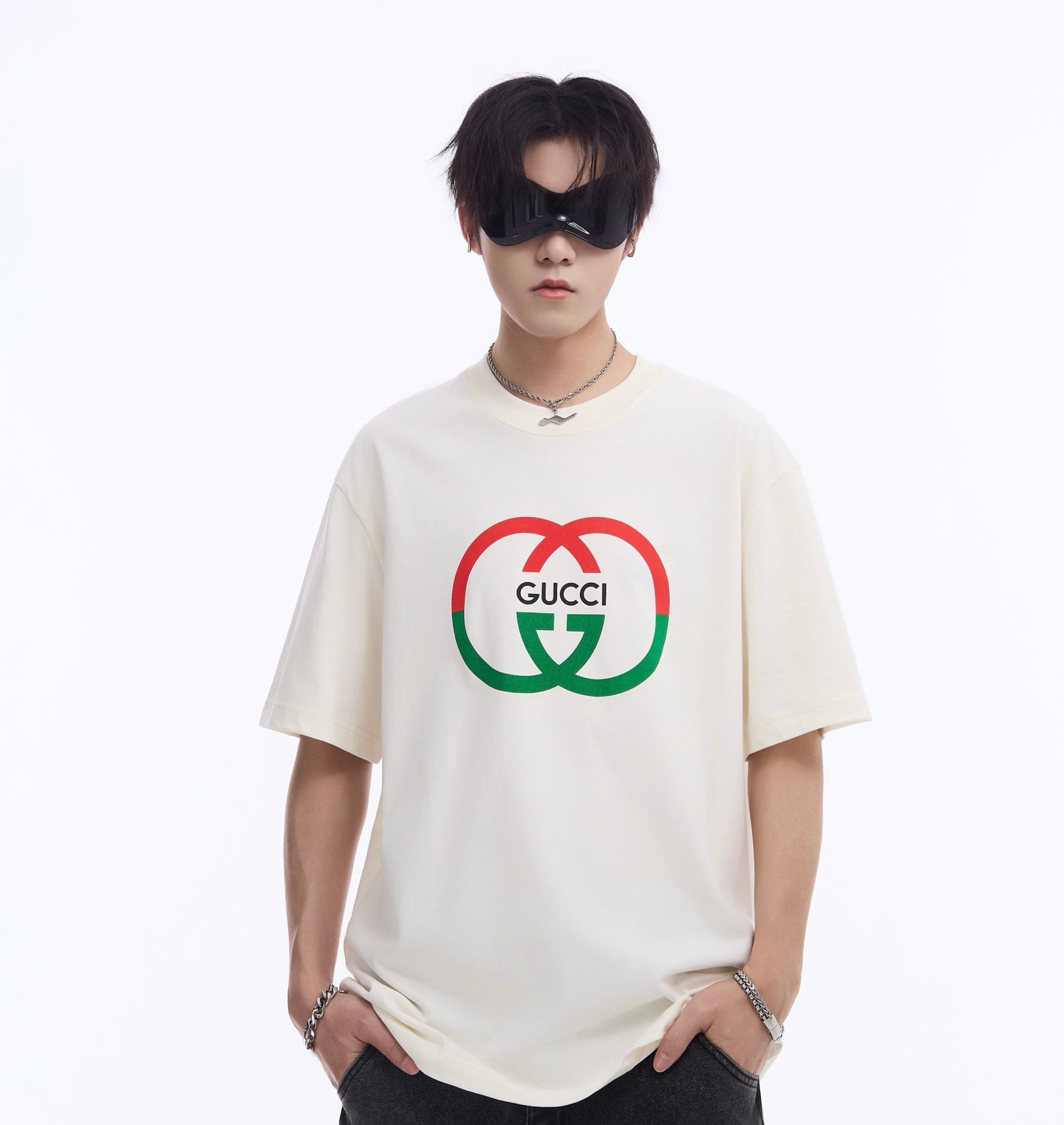 G Classic Double G Printed T-shirt