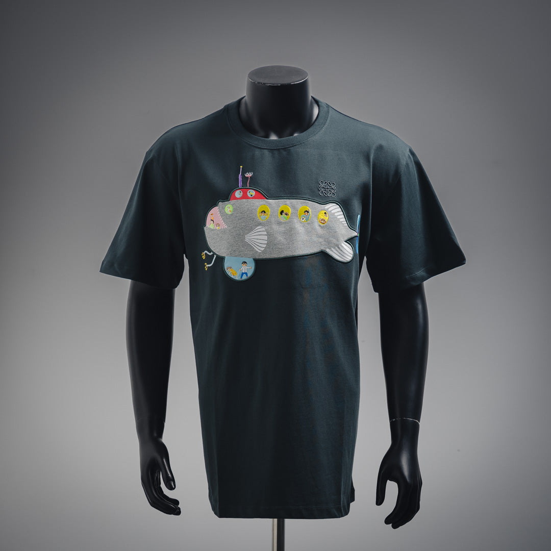 Le 2025SS Limited Whale T-shirt