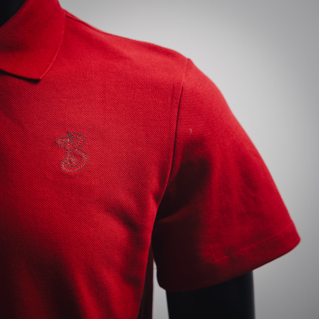 Bu 25SS Snake Letter B Short Sleeve Polo Shirt