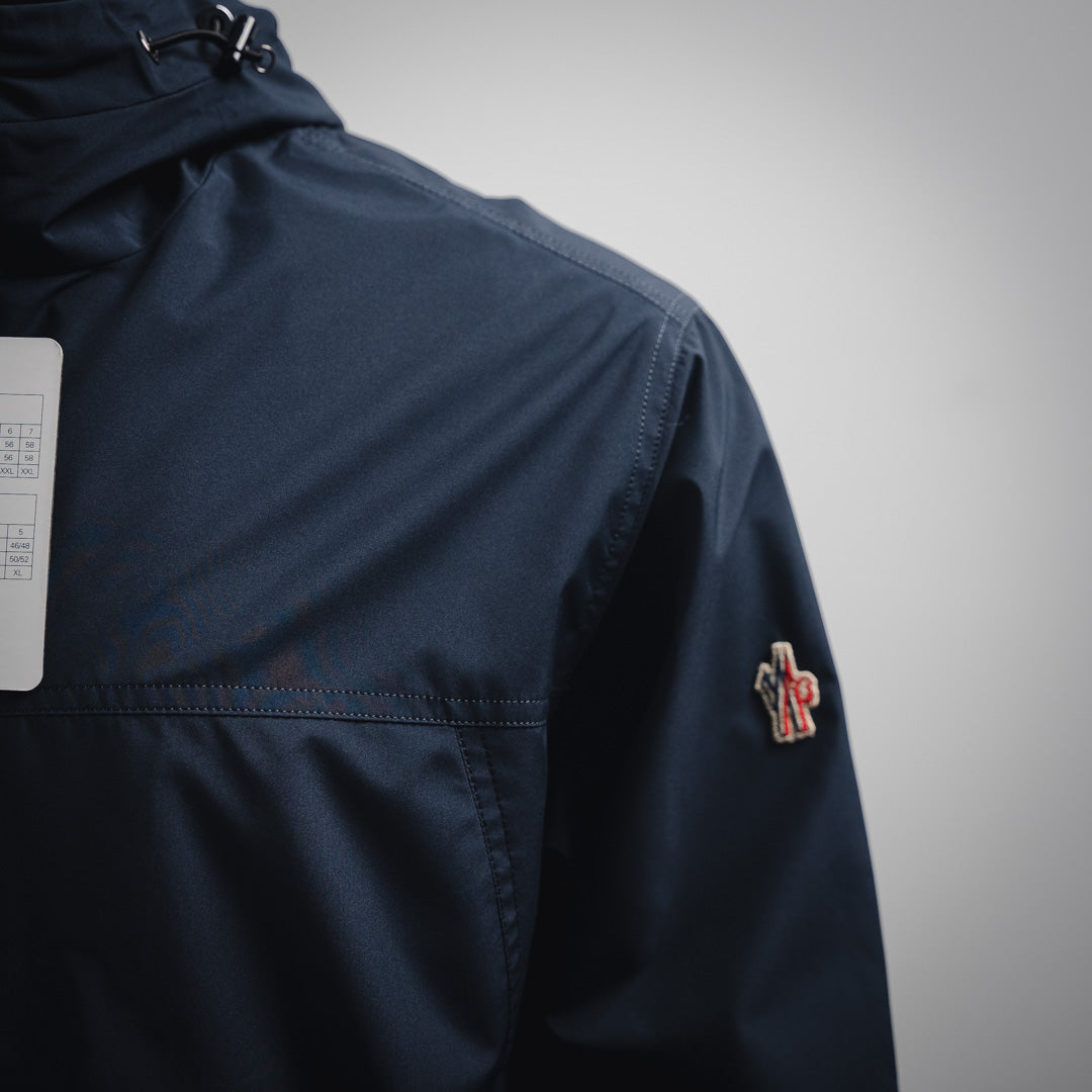 Mo 2025SS Embroidered logo hooded jacket