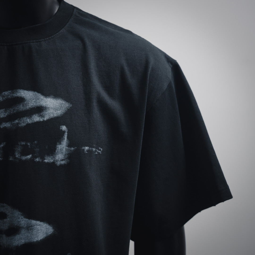 B 2025ss new graffiti T-shirt