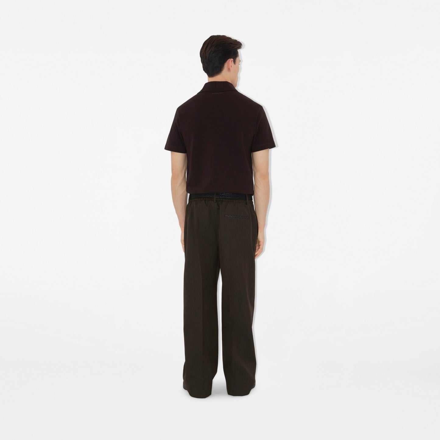 Bu 25SS Snake Letter B Short Sleeve Polo Shirt