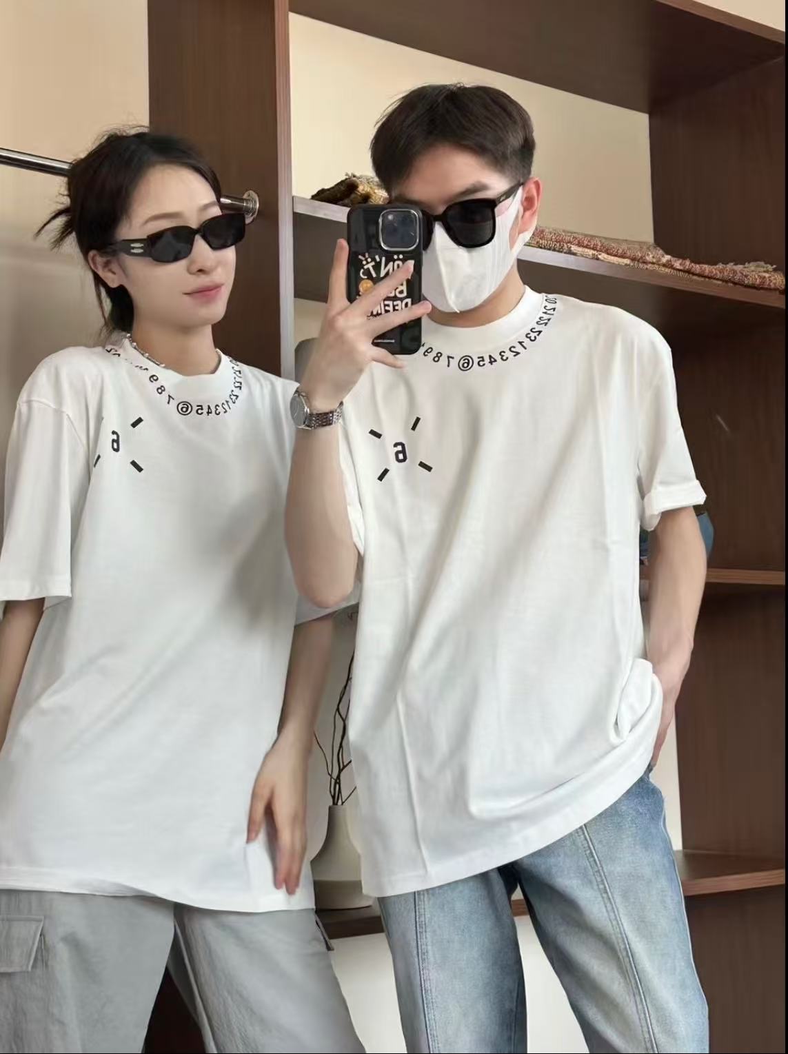 MM 2025ss printed T-shirt