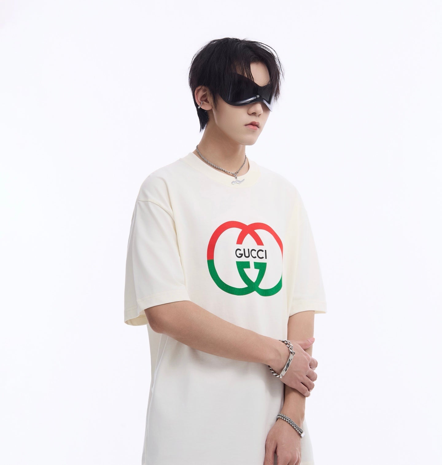 G Classic Double G Printed T-shirt
