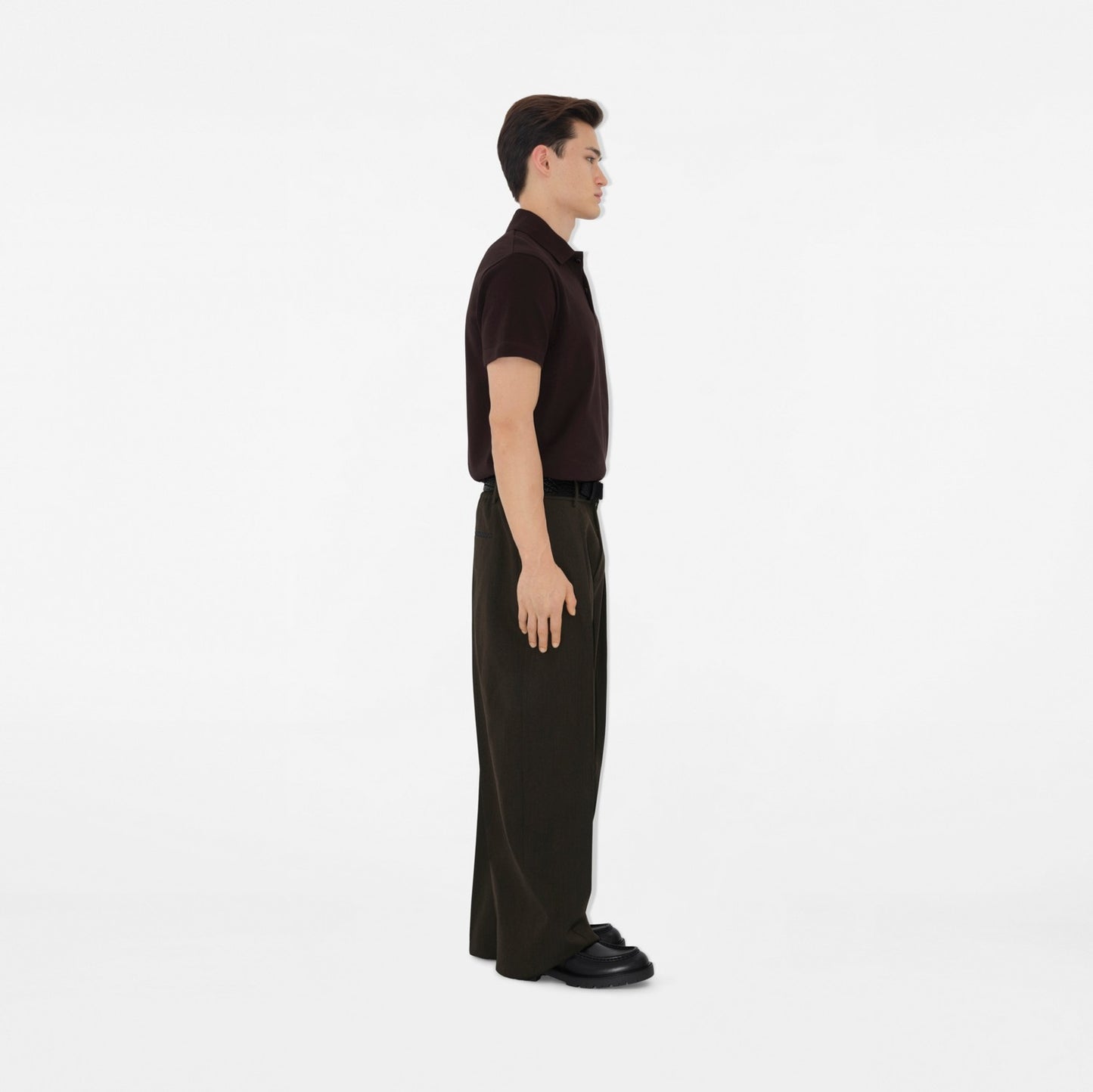 Bu 25SS Snake Letter B Short Sleeve Polo Shirt