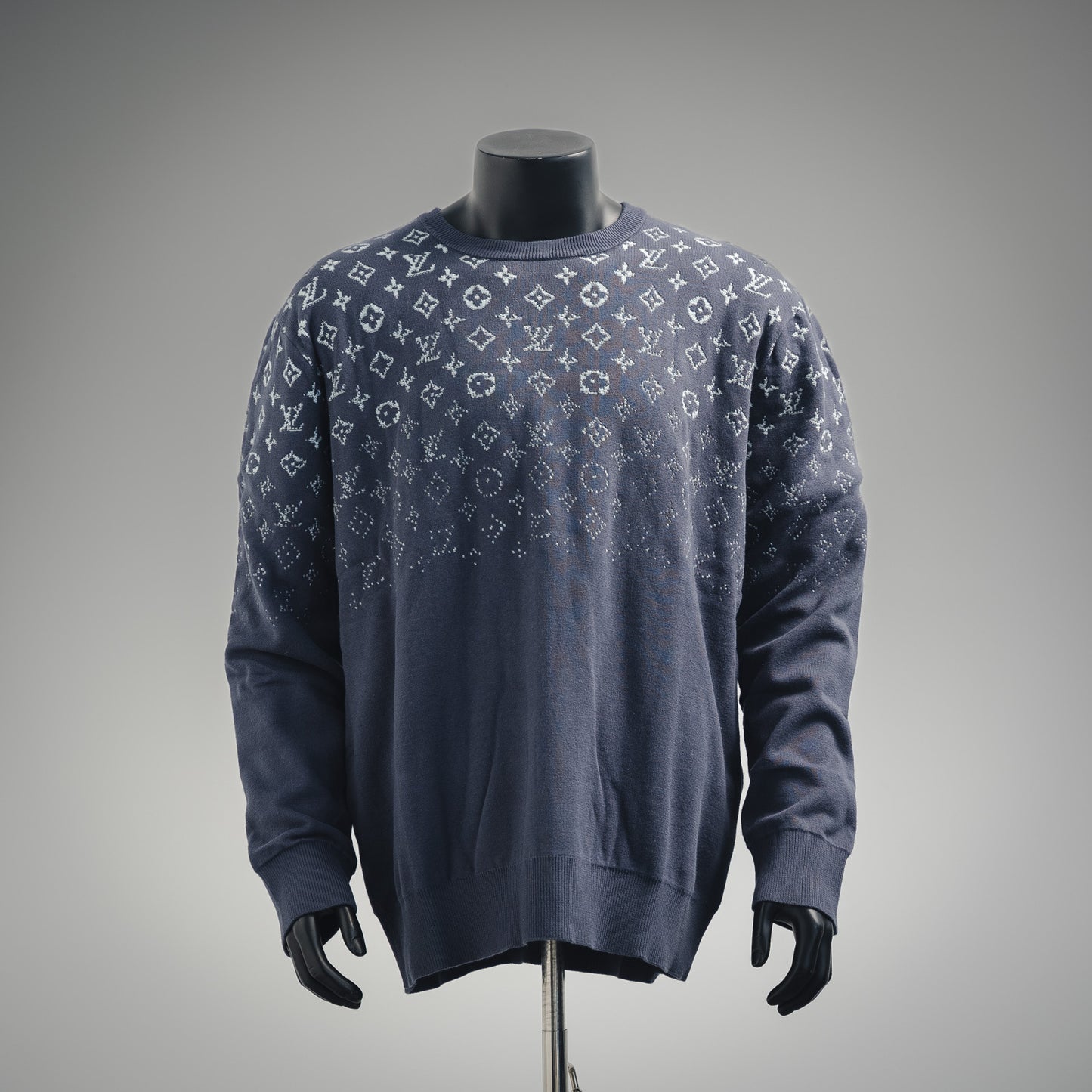 1V 24FW Starry Sky Gradient Round Neck Sweater