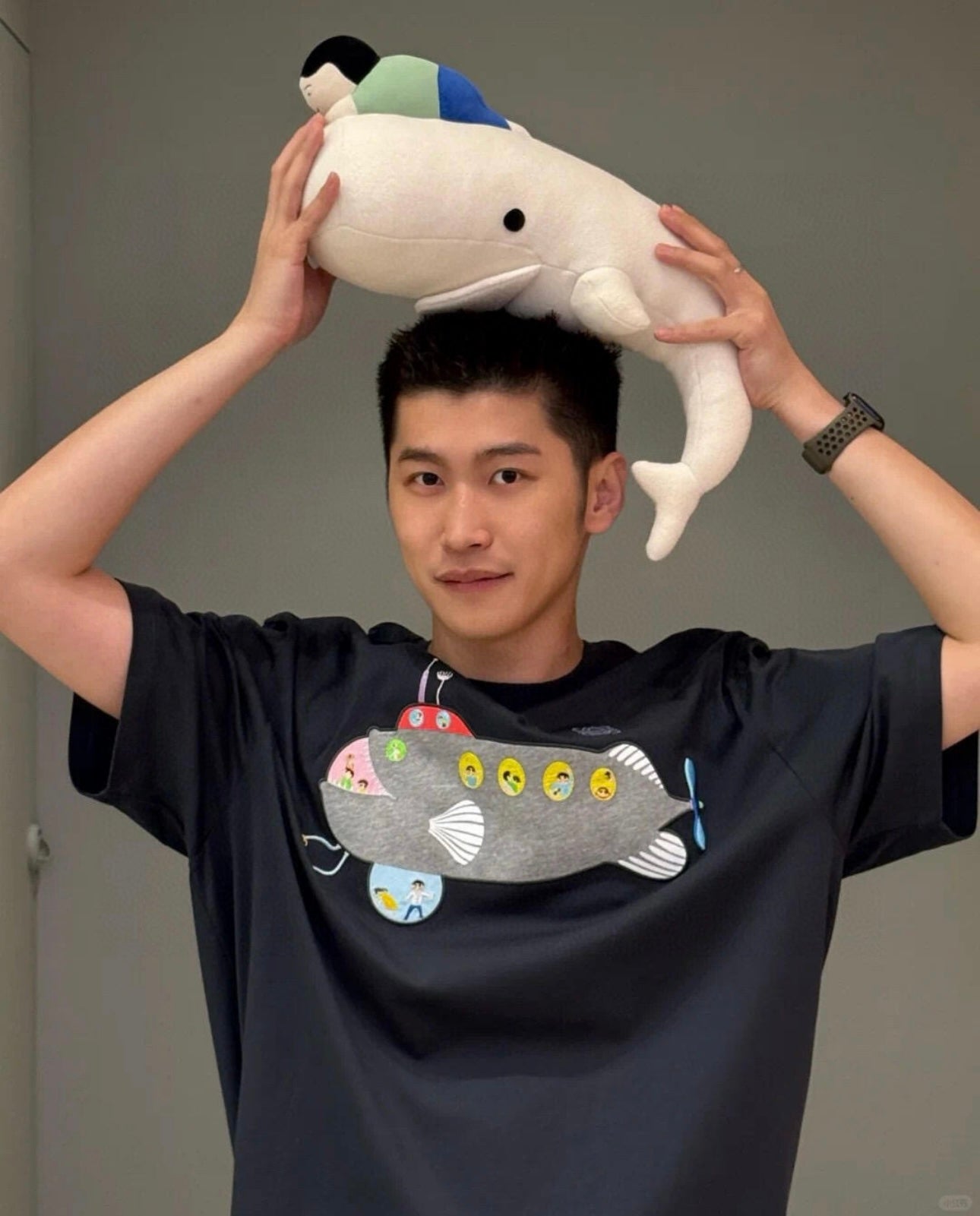 Le 2025SS Limited Whale T-shirt