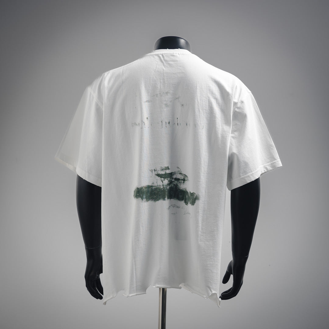 B 2025ss new graffiti T-shirt